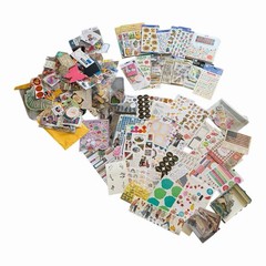Huge Sticker Lot Scrapbook Planner Kawaii Vintage Ephemera Craft Bundle Destash