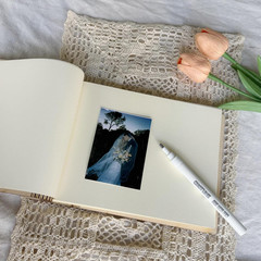 DIY Scrapbook Journal & Craft Notebook | 8.5X6 Hardcover for Photos, Memories &