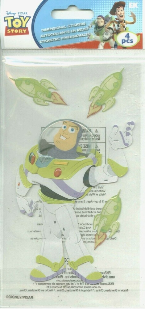 DISNEY PIXAR TOY STORY Woody Buzz Jesse Hamm Infinity Slinky Potato Sticker PICK