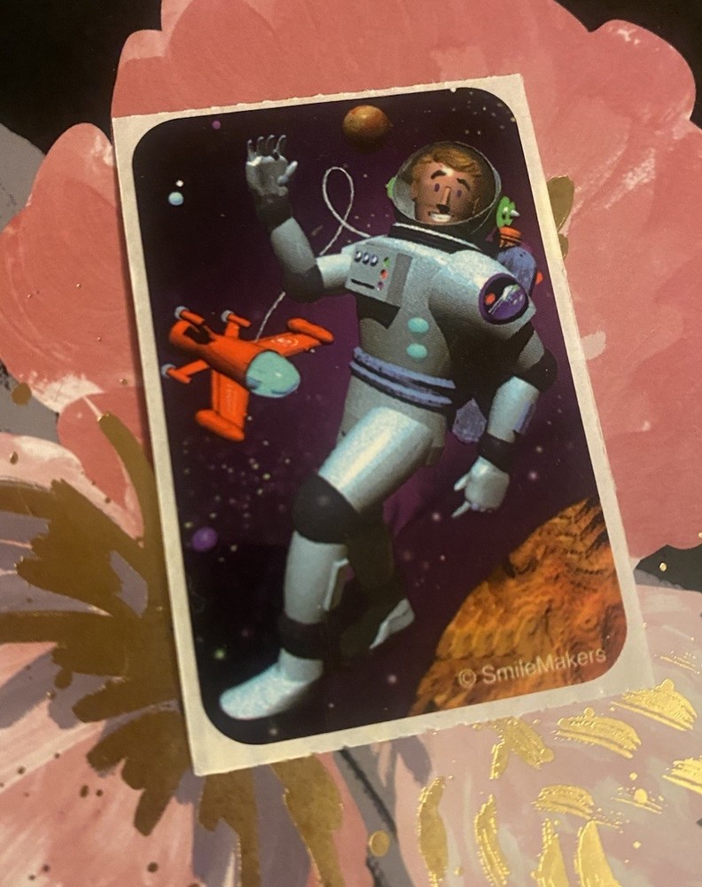 SmileMakers Astronaut Sticker Mod 2×4 Inches