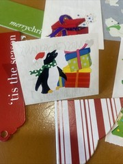 mrs grossman stickers lot christmas Opalescent Snowflakes Polar Bears Candy Cane