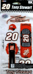 NASCAR Racing Race Car Driver Tony Stewart 20 Suit Helmet Car Jolee’s Stickers