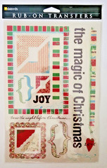 Sealed Vintage Daisy D’s Rub On Transfer – The Magic Of Christmas – 17441