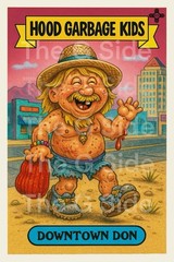 NM «Hood Garbage Kids» Legend Series (5 PACK Of 2.5 X 3.5 Stickers)