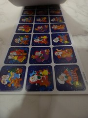 VTG D.M. Holiday Stickers 168 Value Pack Christmas Teddy Bears New