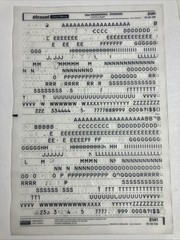 Letraset Instant Lettering Engineering Standard 4 Sheets- 10/12/14/24pt Used