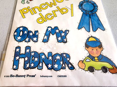 Bo Bunny On My Honor Cub Boy Scout Clear Sticker Sheet Scrapbooking Craft 2003