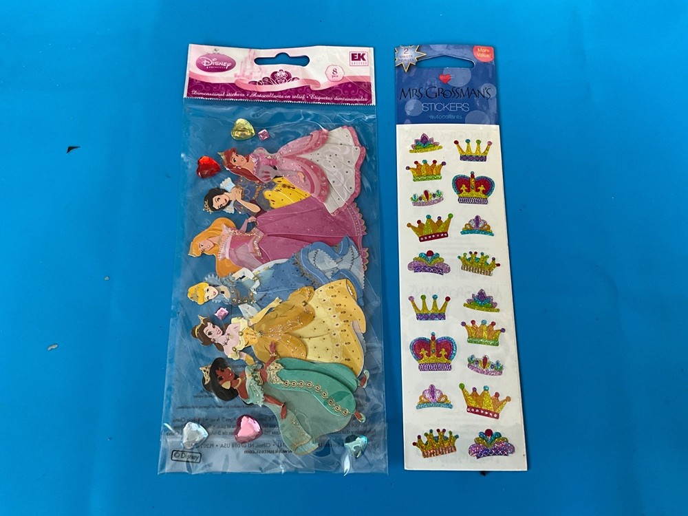 Jolee’s Disney PRINCESS scrapbook stickers EK Success