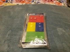 Lot Of 12 EK Success M&M’s Adhesive Envelopes 4 Keepsake CANDY Stickers