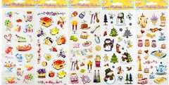 ~NEW~GROUP OF SEVEN~STICKER KING AND BEST CREATION CARD-MAKING STICKER SETS~
