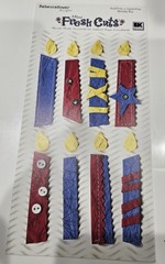 fresh cuts mini Rebecca Sower birthday candles x8 to cut