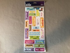Sassy Teen Phrase Stickers By Sticko, Includes 24 Stickers~Brand New In Package!