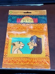 Sandylion Lion King Activity Scene w/ 20 stickers CIRCLE OF LIFE New sealed