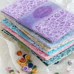 26Pcs Mixed Materials Paper Lace Set Scrapbook Junk Journal Card Crafts DIY Art