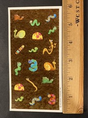 Silly Bugs Insects Sticker Sheet Scrapbook Planner Craft Stickers
