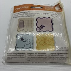 Fiskars Fuse Creativity System 0189 Medium Expansion Pack Set Of 4 Butterfly