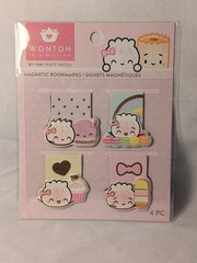 Wonton In A Million Puffy Stickers Sticky Notes Clear Stamps Magnetic Bookmarks