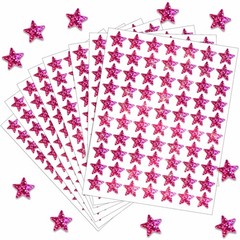 2100 Pcs Star Stickers, Glitter Star Stickers for Reward Chart 30 Sheets Rewa…