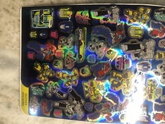Transformers-Got Game Puffy/Glitter/Foil/Glossy Over 150 Stickers.ShipN24Hours.