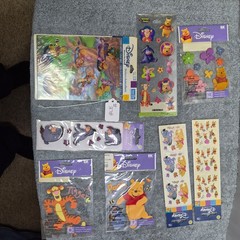 disney winnie the pooh and freinds sticker sheets new 8 sheets