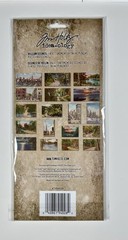 TH94028 IdeaOlogy Vellum Scenes 18 pc. Assortment Transparent Postcard Scenes