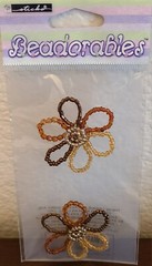 5 Packs Sticko Beadables Beaded Flower Embellishment 4 Crafts, Scrapbooks #4