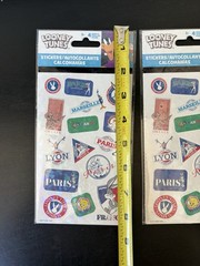 Looney Tunes Set Of 2 New 4 Sheet SandyLion France Shiny Stickers Bugs Bunny