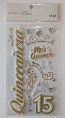 Quinceanera Mis Quince 15th Birthday Scrapbooking Stickers by Recollections