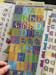 Miss Elizabeth’s 2 Sided Stickers Lot Scrapbooking Sheets Large Lot Sticker