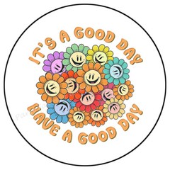 IT’S A GOOD DAY HAVE A GOOD DAY ENVELOPE SEALS LABELS STICKERS PARTY FAVORS
