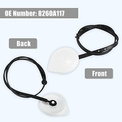 8260A7, 8260A64 White Windshield Wiper Washer Fluid Reservoir Tank Bottle 1
