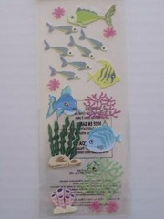 Lot of 2 A Touch of Jolee’s Dimensional Stickers BUTTERFILES & FISH CORAL NEW