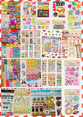 Fun Sticker Bundle – Kid Cartoons- Lot of 30 New Quality Packs, All Ages Themes