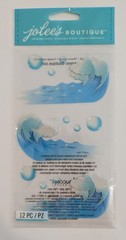 Jolee’s Vellum Waves Beach Ocean Scrapbooking Stickers