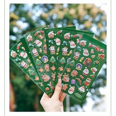 3D Puffier Sticker Sheets Decorative Sticker Cute Small Sticker for Kid & Adult