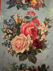 Vintage Punch Studio Gifted Line John Grossman Victorian Rose Border Stickers
