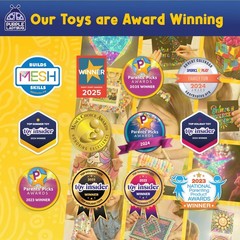 1900+ Puffy Stickers for Kids 4-8 – 80 Reusable Sheets, Arts & Crafts, Travel…