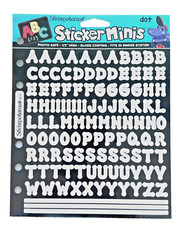 Alphabet Stickers – ABC/123 Sticker Minis – Stickopotamus