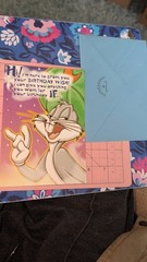 Hallmark Looney Tunes Bugs Bunny Greeting Card Birthday w/Envelope