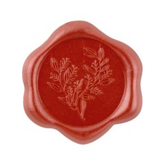 20Pcs Leaf Wax Seal Stickers, Envelope Self Adhesive for Wedding Party Birthday