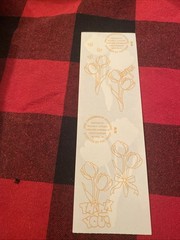 Mrs Grossman TULIP Red Stickers Vintage Retired 1992