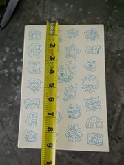 Vintage 80s 90s Color Your Own Stickers Sheets Lot Of 21 Pages Rainbows Bears
