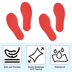 8 Pairs Feet Markers for Classroom Plastic Floor Foot Shaped Markers 7 Colors