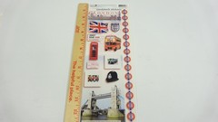 Paper House Productions Sticky Pix Cardstock Stickers London STCX0036