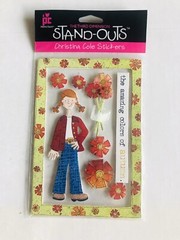 Stand Outs Craft Christina Cole 3rd Dimensions Scrapbook Stickers/The Amazing Co