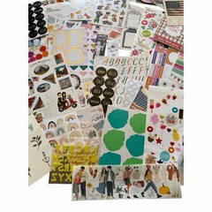 Huge Sticker Lot Scrapbook Planner Kawaii Vintage Ephemera Craft Bundle Destash