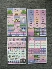 simply gilded Summer Fancy Daydream Planner deluxe Sticker & Deco Kit
