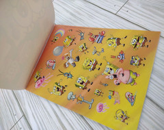 SpongeBob Squarepants Mini Sticker Activity Book 100+ Stickers Colorful Scenes