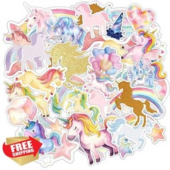 ANONDF unicorn stickers 120 pack rainbow 7