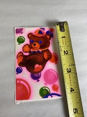Lisa Frank Vintage 80s Sticker Teddy Bear Ballon’s light switch cover